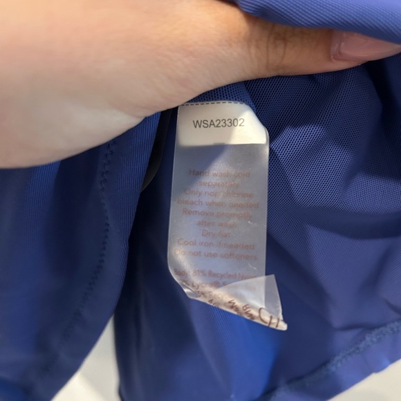 CALIA Women's High Support Cross Back Tankini Swim Top Royal Blue WSA23302 XS - Picture 4 of 6